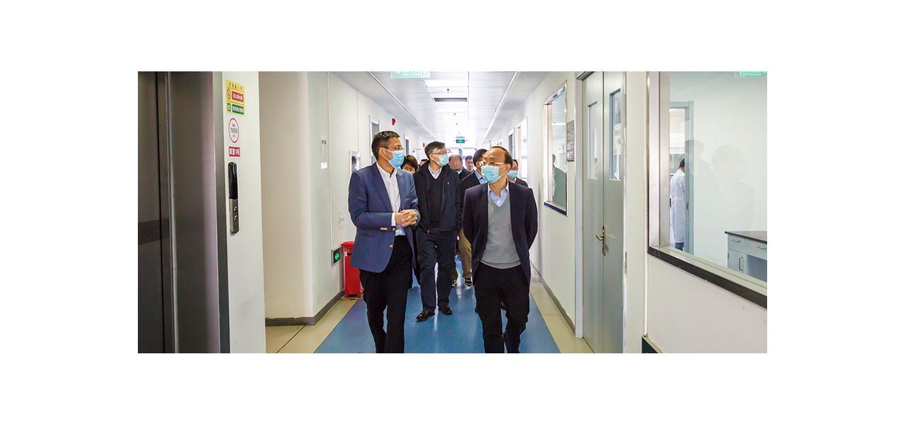 上海市科委张全主任及奉贤区相关领导 莅临阿拉丁参观调研