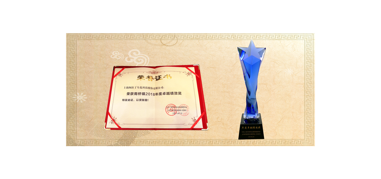 阿拉丁荣获2018年度卓越绩效奖