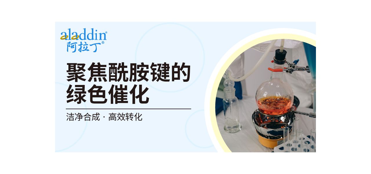 【阿拉丁】实验指南 | 酰胺键的催化合成：绿色方法与试剂选择