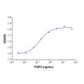 Recombinant Human FGF basic/FGF2/bFGF(155aa) Protein (rp155946)-Protein Bioactivity
Measured in a cell proliferation assay using BALB/3T3 mouse embryo fibroblasts cell line. The ED50 for this effect is typically <1ng/mL.
