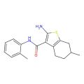 2-amino-6-methyl-N-(2-methylphenyl)-4,5,6,7-tetrahydro-1-benzothiophene-3-carboxamide