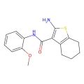 2-amino-N-(2-methoxyphenyl)-4,5,6,7-tetrahydro-1-benzothiophene-3-carboxamide