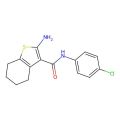 2-amino-N-(4-chlorophenyl)-4,5,6,7-tetrahydro-1-benzothiophene-3-carboxamide