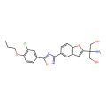 2-Amino-2-(5-(5-(3-chloro-4-propoxyphenyl)-1,2,4-oxadiazol-3-yl)benzofuran-2-yl)propane-1,3-diol