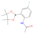 2-乙酰胺基-5-氟苯基硼酸,频哪醇酯