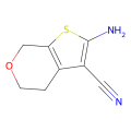 2-氨基-4H,5H,7H-噻吩并[2,3-c]吡喃-3-甲腈