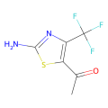1-(2-氨基-4-(三氟甲基)噻唑-5-基)乙酮