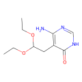 6-氨基-5-(2,2-二乙氧基乙基)-4-羟基嘧啶