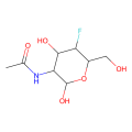 2-乙酰氨基-2,4-二脱氧-4-氟-α-D-吡喃葡萄糖