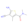 5-氨基-4-氰基-N，N，3-三甲基噻吩-2-羧酰胺