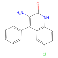 3-氨基-6-氯-4-苯基喹啉-2(1H)-酮
