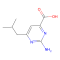 2-氨基-6-异丁基嘧啶-4-羧酸