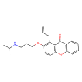1-allyl-2-[3-(isopropylamino)propoxy]-9H-xanthen-9-one