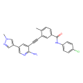 3-((2-Amino-5-(1-methyl-1H-pyrazol-4-yl)pyridin-3-yl)ethynyl)-N-(4-chlorophenyl)-4-methylbenzamide