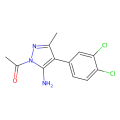 1-[5-amino-4-(3,4-dichlorophenyl)-3-methyl-1H-pyrazol-1-yl]ethan-1-one