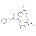 2-amino-4-[(1R)-1-{[(3Z,6R)-6-[(5-chloro-2-methoxyphenyl)methyl]-7-oxo-3-(phenoxyimino)-1,4-diazepane-1-carbonyl]amino}propyl]benzoic acid
