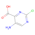 5-amino-2-chloro-pyrimidine-4-carboxylic acid