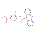 (4-methoxycarbonyl-2,6-dimethyl-phenyl) acridine-9-carboxylate