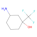 3-amino-1-(trifluoromethyl)cyclohexanol