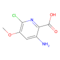3-amino-6-chloro-5-methoxy-pyridine-2-carboxylic acid