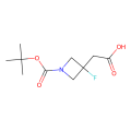 2-{1-[(tert-butoxy)carbonyl]-3-fluoroazetidin-3-yl}acetic acid