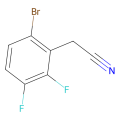 2-(6-bromo-2,3-difluoro-phenyl)acetonitrile