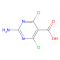 2-amino-4,6-dichloro-pyrimidine-5-carboxylic acid