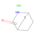2-azabicyclo[2.2.2]octan-5-one hydrochloride salt