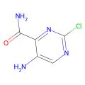5-amino-2-chloro-pyrimidine-4-carboxamide