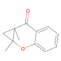 1A,7A-二甲基-1,7A-二氢环丙并[B]苯并吡喃-7(1AH)-酮