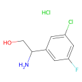 (2S)-2-amino-2-(3-chloro-5-fluoro-phenyl)ethanol;hydrochloride