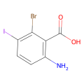 6-amino-2-bromo-3-iodo-benzoic acid