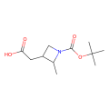 2-{1-[(tert-butoxy)carbonyl]-2-methylazetidin-3-yl}acetic acid