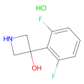 3-(2,6-difluorophenyl)azetidin-3-ol hydrochloride