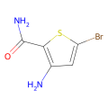 3-amino-5-bromothiophene-2-carboxamide