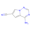 4-aminopyrrolo[2,1-f][1,2,4]triazine-6-carbonitrile
