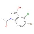 5-溴-4-氯-3-吲哚-1-醋酸盐