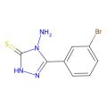 4-amino-5-(3-bromophenyl)-4H-1,2,4-triazole-3-thiol