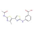 3-((2'-Acetamido-4'-methyl-[4,5'-bithiazol]-2-yl)amino)benzoic acid