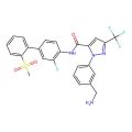 1-[3-(aminomethyl)phenyl]-N-[3-fluoro-2'-(methylsulfonyl)biphenyl-4-yl]-3-(trifluoromethyl)-1H-pyrazole-5-carboxamide