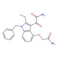 2-(4-(2-Amino-2-oxoethoxy)-1-benzyl-2-ethyl-1H-indol-3-yl)-2-oxoacetamide