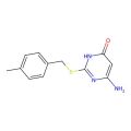 6-Amino-2-[(4-methylbenzyl)thio]-4(3H)-pyrimidinone