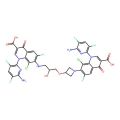 1-(6-amino-3,5-difluoro-2-pyridyl)-7-[[3-[1-[1-(6-amino-3,5-difluoro-2-pyridyl)-3-carboxy-8-chloro-6-fluoro-4-oxo-7-quinolyl]azetidin-3-yl]oxy-2-hydroxy-propyl]amino]-8-chloro-6-fluoro-4-oxo-quinoline-3-carboxylic acid