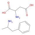 2-Aminobutanedioic acid;1-phenylpropan-2-amine