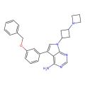 7-(3-(azetidin-1-yl)cyclobutyl)-5-(3-(benzyloxy)phenyl)-7H-pyrrolo[2,3-d]pyrimidin-4-amine