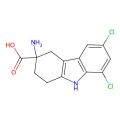 3-amino-6,8-dichloro-1,2,4,9-tetrahydrocarbazole-3-carboxylic acid