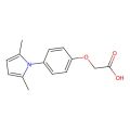 2-[4-(2,5-dimethylpyrrol-1-yl)phenoxy]acetic acid