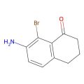 7-amino-8-bromo-tetralin-1-one