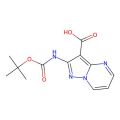 2-[叔丁氧羰基氨基]吡唑并[1，5-A]嘧啶-3-羧酸