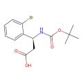 boc-(s)-3-氨基-3-(2-溴苯基)-丙酸